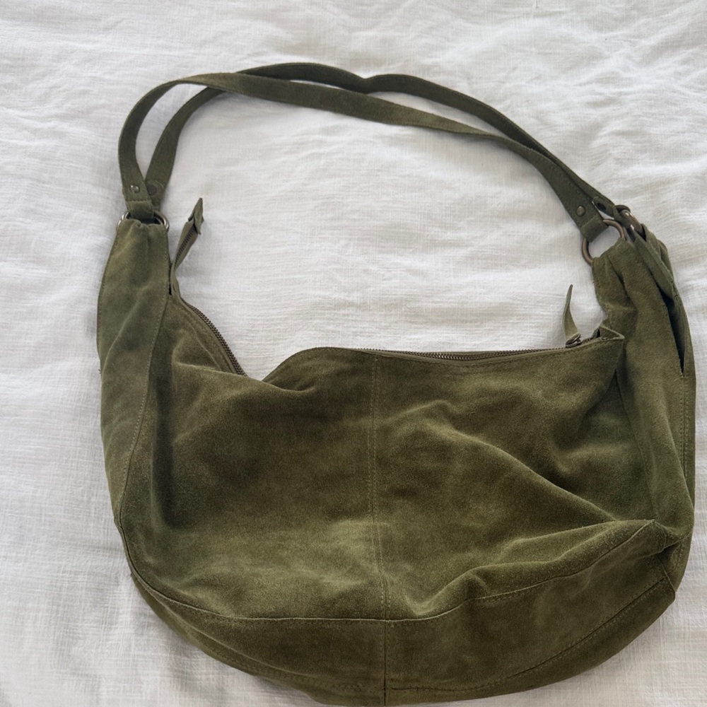 Free People Roma Suede Tote Bag